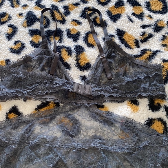 1x iCollection lingerie Grey - Picture 7 of 7